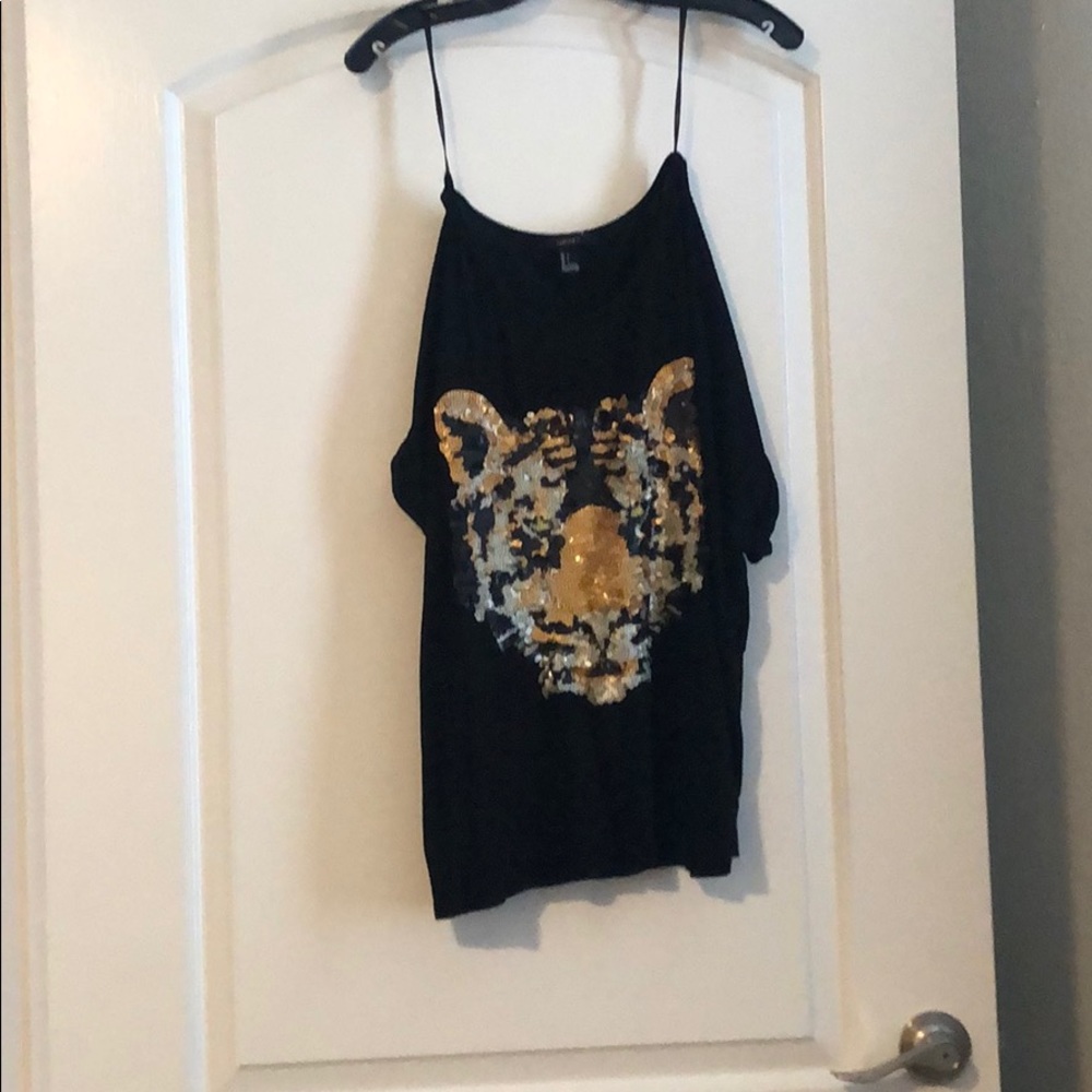 Black tiger shirt